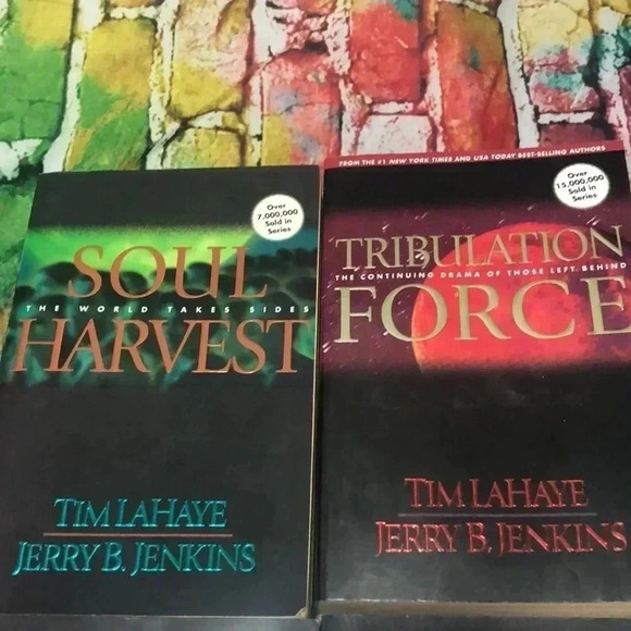 Tim LaHaye Jerry B.Jenkins 4 book lot - Picture 2 of 7